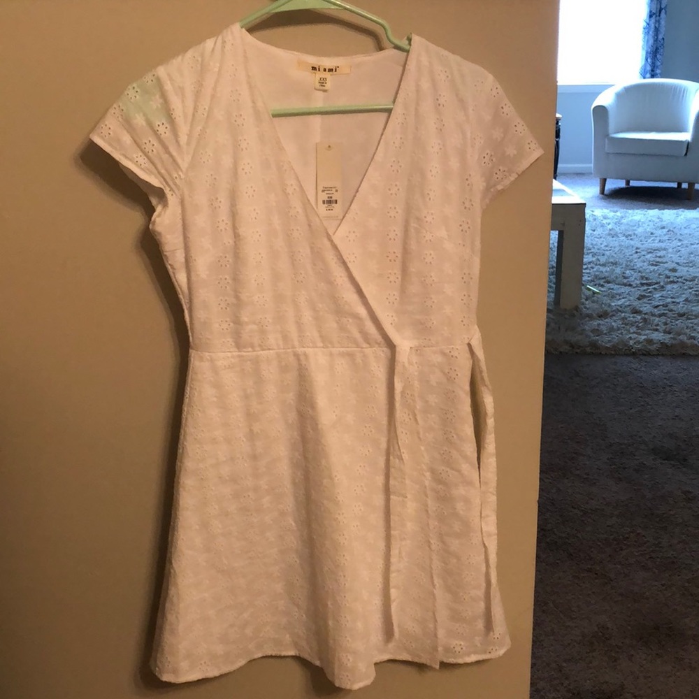 White dress from Francesca’s never worn